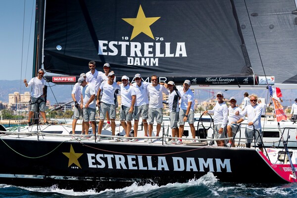 Estrella Damm Sailing Team maked the podium of the Copa del Rey Mapfre one more time 