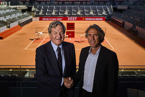 The Mutua Madrid Open and Estrella Damm, together until 2027