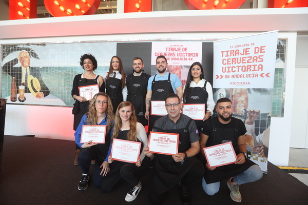 La fábrica de Cervezas Victoria acoge la gran final del II Concurso de Tiraje de Cerveza de Andalucía