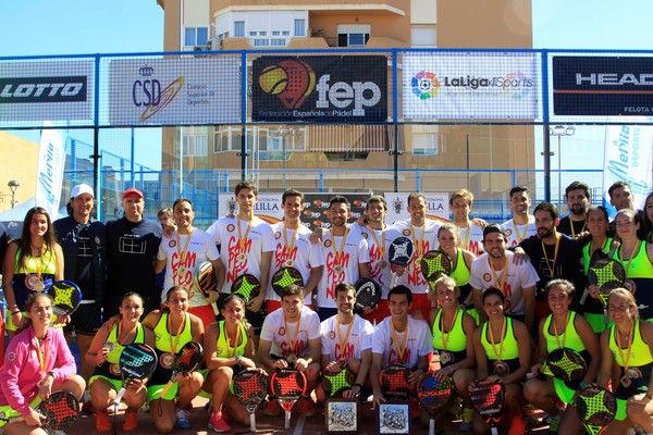 El Club de Pádel Damm, campeón de España por equipos