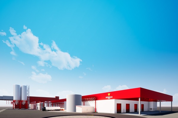 Render of the El Prat de Damm factory expansion