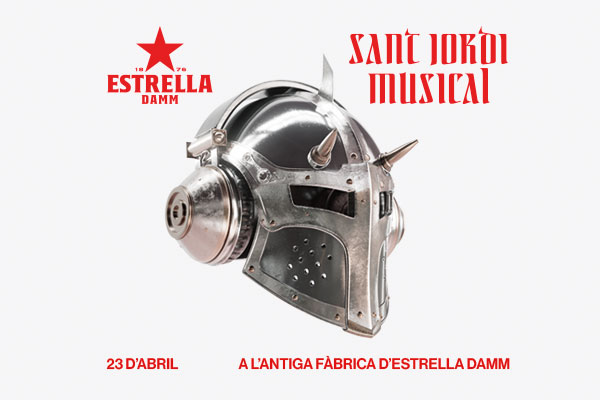 L'Antiga Fàbrica tornarà a vibrar al ritme del Sant Jordi Musical d'Estrella Damm