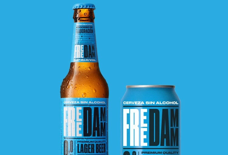 Free Damm: new look, new recipe, better flavour