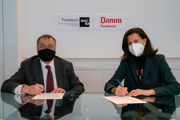 Damm Foundation and MACBA Foundation renew their partnership agreement