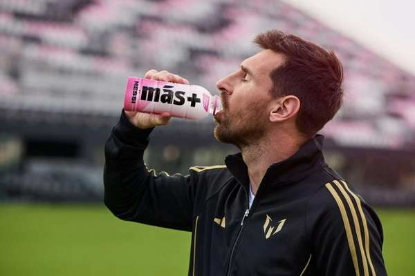 Damm distribuirà a Espanya Más+ by Messi, la nova beguda de Leo Messi