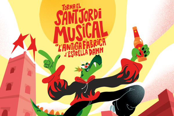 Vuelve el Sant Jordi Musical a la Antigua Fábrica Estrella Damm 
