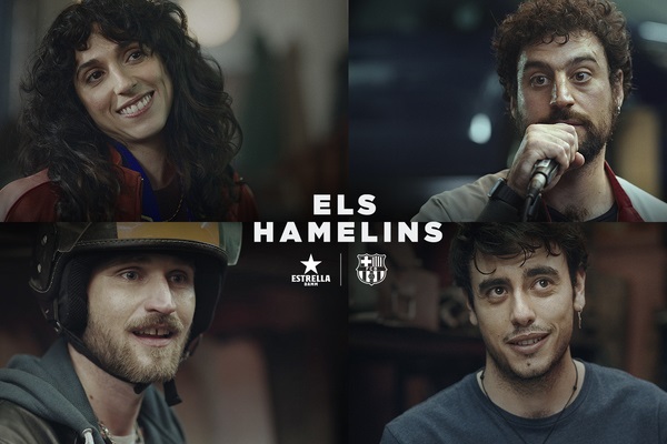 'Els Hamelins', the new Estrella Damm campaign that invites you to enjoy the new Barça era