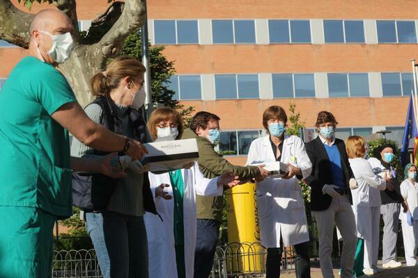 Rodilla participates in an act of thanks to Madrid’s public transport workers