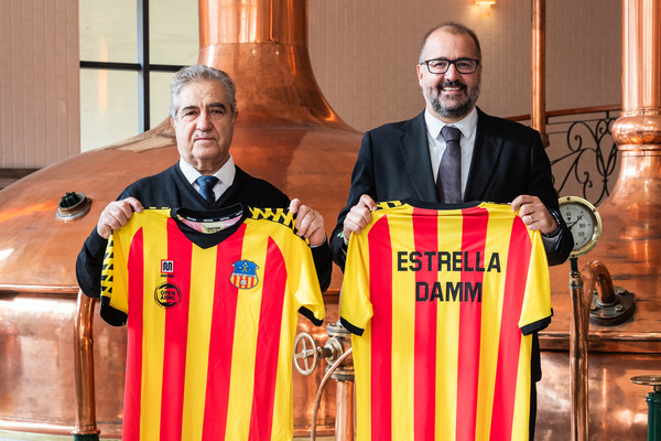 Estrella Damm, nou patrocinador global de la Unió Esportiva Sant Andreu