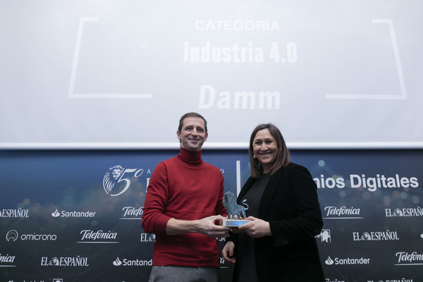 Damm, premiada por su sistema de impresión 3D