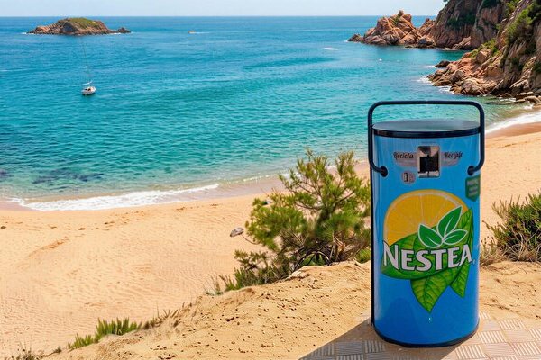 Damm impulsa una nueva campaña de reciclaje de latas en el litoral Mediterráneo con 400 máquinas compactadoras