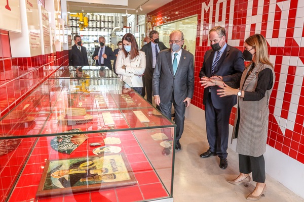 Demetrio Carceller Arce visita Málaga