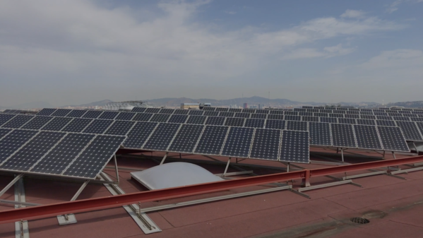 Energia solar en fábrica Estrella Damm 