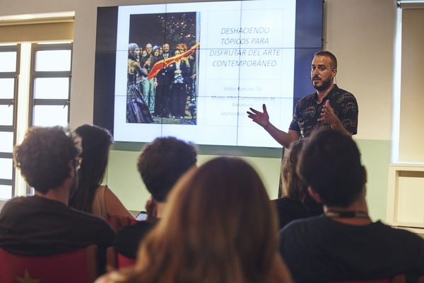 La Fundación MACBA imparte un curso de arte para los colaboradores y colaboradoras de Damm