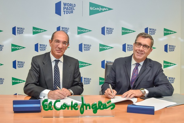 El Corte Inglés, nuevo patrocinador de World Padel Tour 