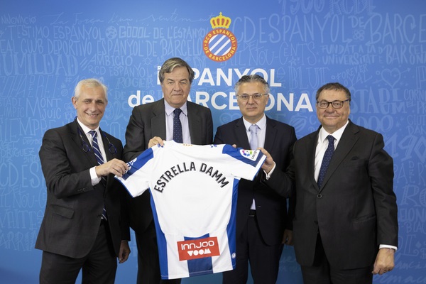 2020: Estrella Damm y RCD Espanyol renuevan hasta 2023