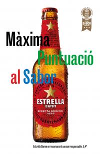 Estrella Damm achieves the highest score in taste at the Superior Taste Awards
