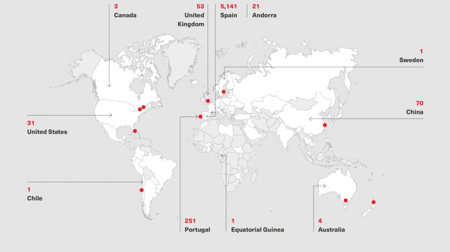 world map